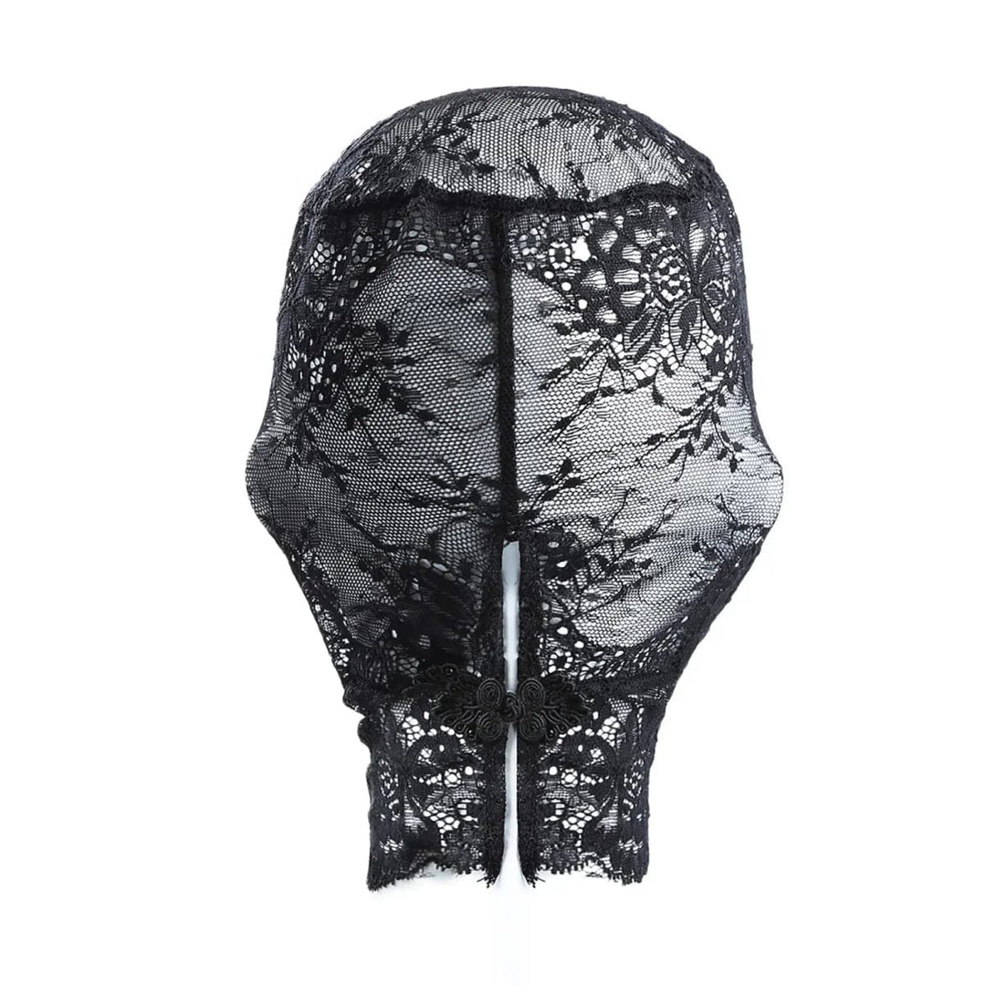 Cagoule en dentelle chic