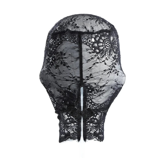 Cagoule en dentelle chic