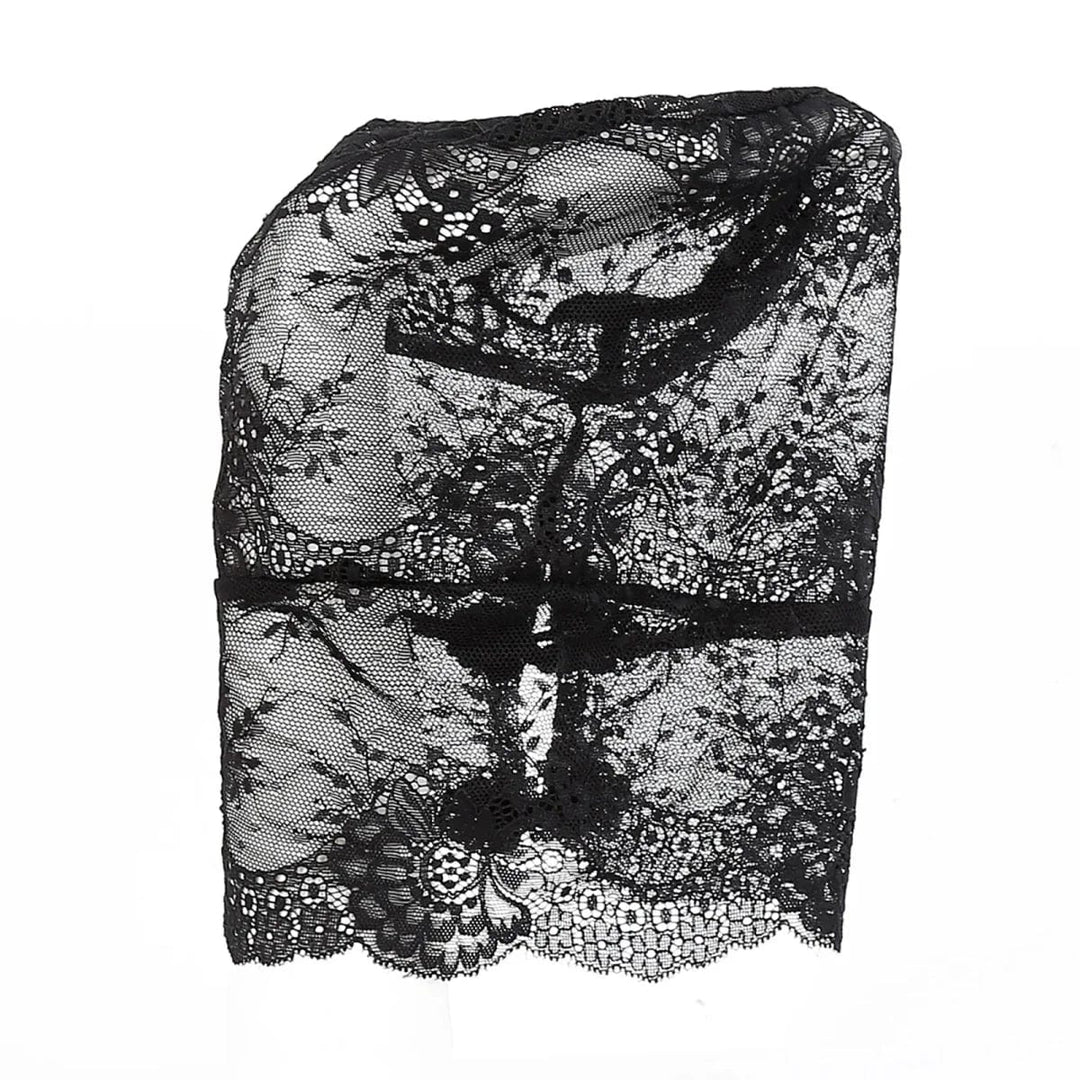 Cagoule en dentelle chic