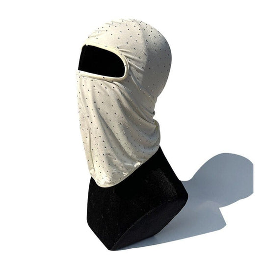 Cagoule de luxe diamantique