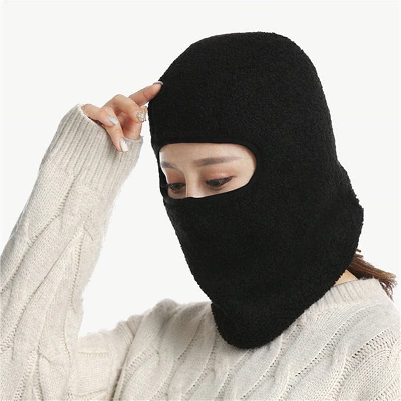 Cagoule en fausse fourrure
