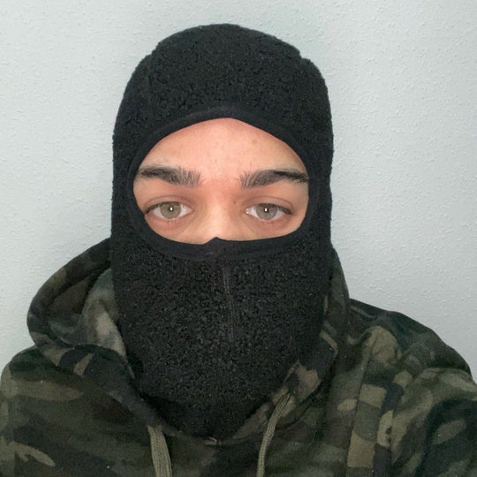 Cagoule en fausse fourrure