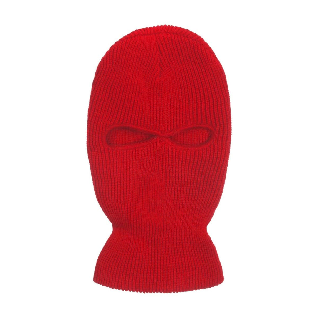 Cagoule rouge en laine de qualité premium